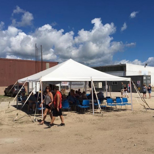20x20 pole tent
