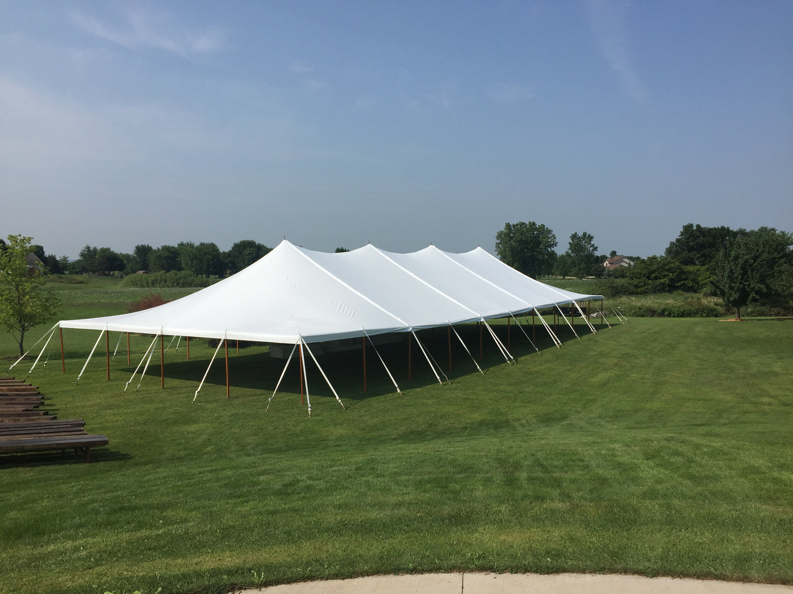 40x100 Pole Tent for Sale | 40x100 wedding tent for sale | American Tent